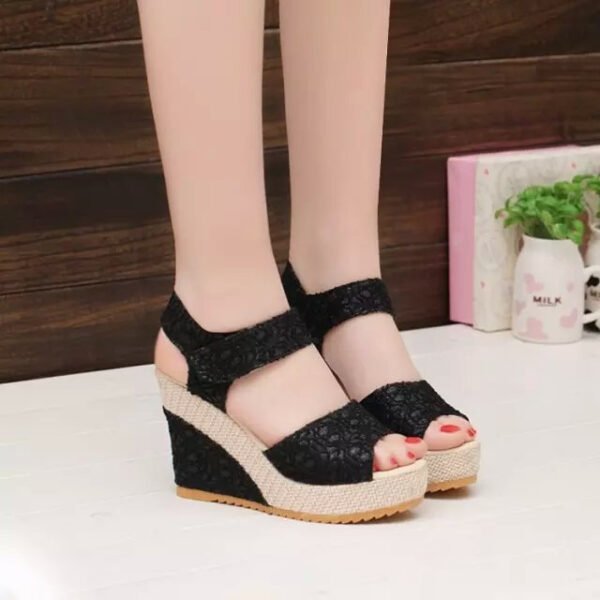 Sandales à talons haut
