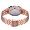 Montre électronique à bracelet en acier