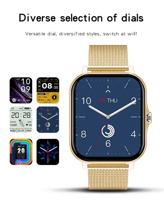 Montre intelligente écran tactile Fitness Ios Android