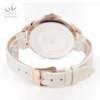 Montres en cuir blanc femme étanche