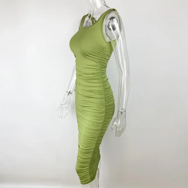 Robe décontractée sans manches