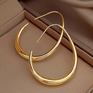 Boucles d'oreilles goutte d'eau rétro tendance