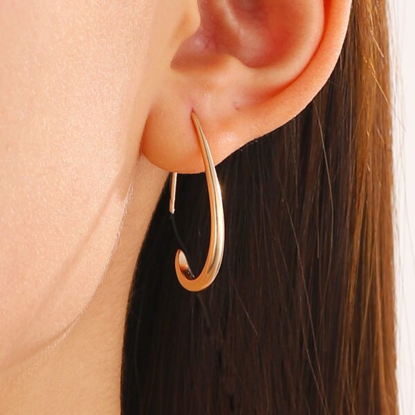 Boucles d'oreilles goutte d'eau rétro tendance