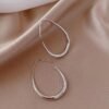 Boucles d'oreilles goutte d'eau rétro tendance