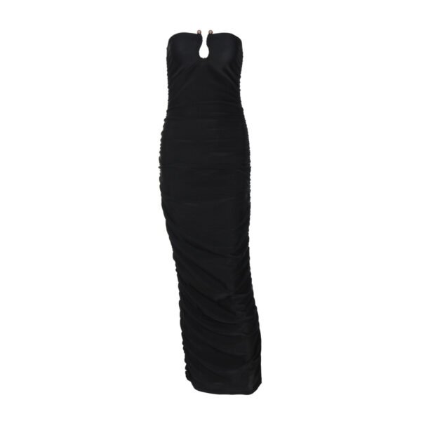 Robe à col en V