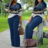 Ensemble t-shirt pantalon deux pièces